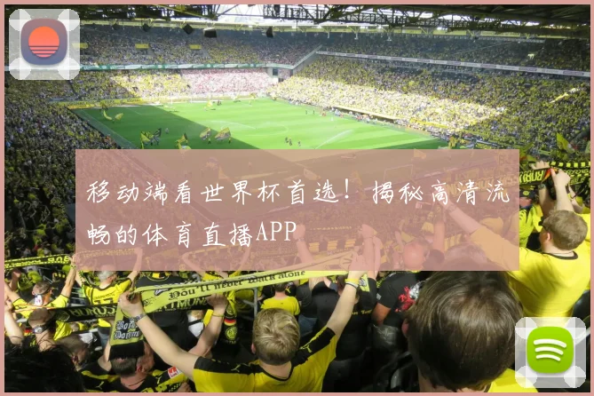 移动端看世界杯首选！揭秘高清流畅的体育直播APP